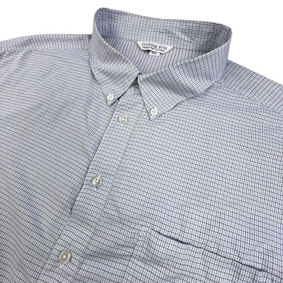 Clothing Arts P Cubed Shirt Men’s XXL Plaid Pickpocket Proof Button Down - Picture 1 of 11
